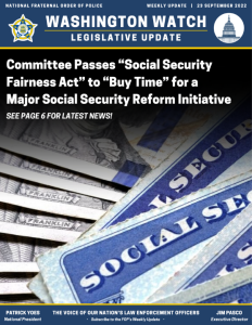 Committee Passes “Social Security Fairness Act” to “Buy Time” for a Major Social Security Reform Initiative